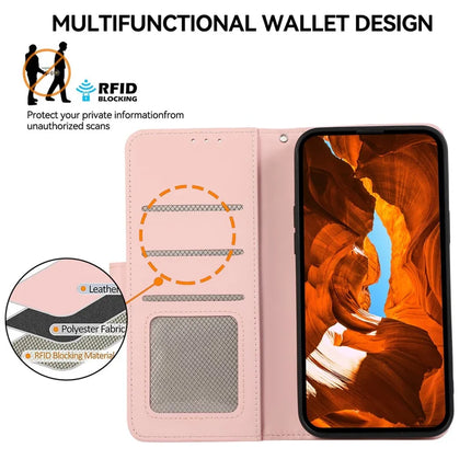 For Motorola Edge 50 Neo 5G / Moto S50 5G / Thinkphone 25 5G Case RFID Blocking Flip Leather Phone Cover