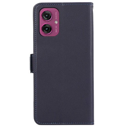 ABEEL For Motorola Moto G55 5G Case Leather Phone Cover with RFID Blocking Wallet