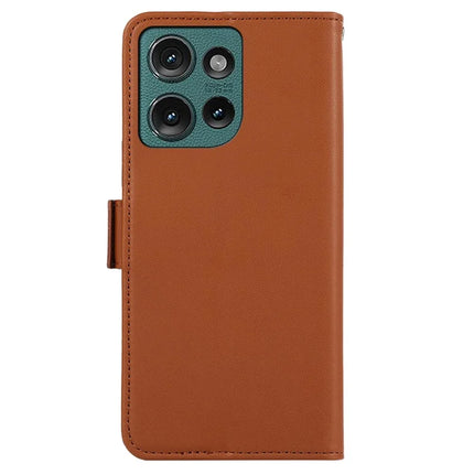 ABEEL For Motorola Edge 50 5G Case Leather Phone Cover with RFID Blocking Wallet
