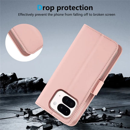 ABEEL Style A02 For Google Pixel 9 Pro Fold 5G Stand Case PC+PU Leather RFID Blocking Wallet Phone Cover