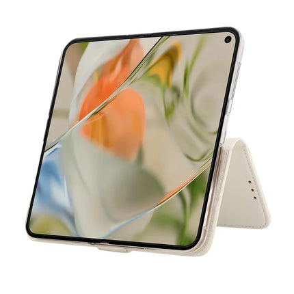 ABEEL Style A02 For Google Pixel 9 Pro Fold 5G Stand Case PC+PU Leather RFID Blocking Wallet Phone Cover