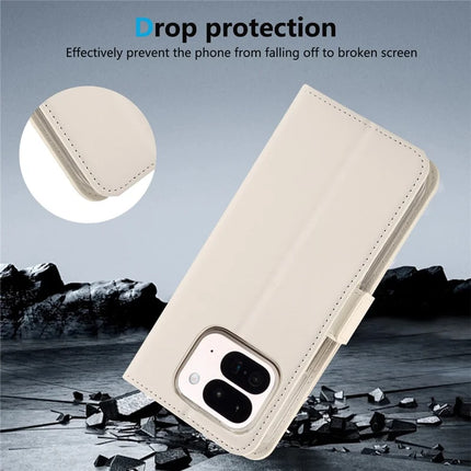 ABEEL Style A02 For Google Pixel 9 Pro Fold 5G Stand Case PC+PU Leather RFID Blocking Wallet Phone Cover