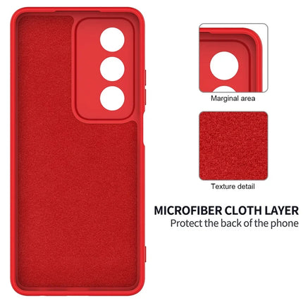 For Oppo A80 5G Case Liquid Silicone Anti-Scratch Phone Cover with Hand Strap