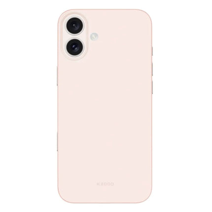 KZDOO Air Skin Series for iPhone 16 Case Frosted Back Ultra Thin PP Phone Cover - Pink