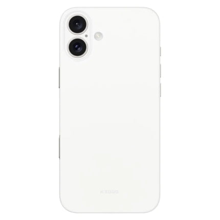 KZDOO Air Skin Series for iPhone 16 Plus Case Frosted Back Ultra Thin PP Phone Cover - Translucent