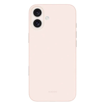 KZDOO Air Skin Series for iPhone 16 Plus Case Frosted Back Ultra Thin PP Phone Cover - Pink