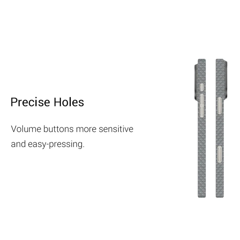 ShopCaseCart Slim Lightweight iPhone 16 Protective cover Aramid Fiber Phone Guard Support Wireless Charging