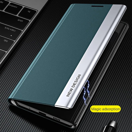For Samsung Galaxy A06 Case Anti-Drop Leather Phone Cover with Stand