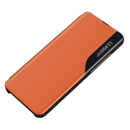 For Samsung Galaxy A06 Case View Window Full Protection Leather Phone Cover