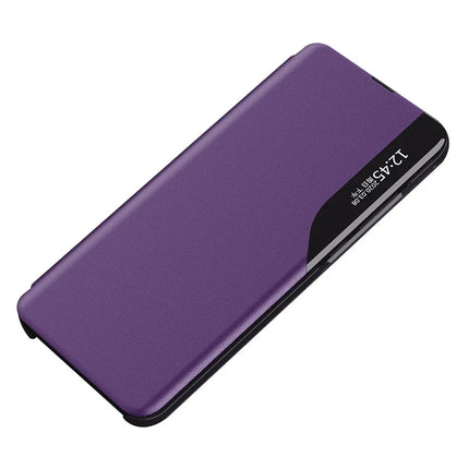 For Samsung Galaxy A06 Case View Window Full Protection Leather Phone Cover