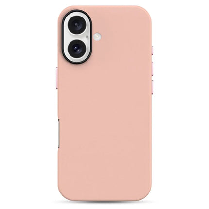 KZDOO For iPhone 16 Plus Case Compatible with MagSafe PU+PC Shockproof Phone Cover - Pink