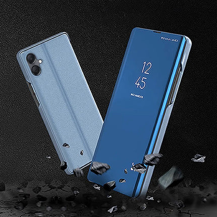 For Samsung Galaxy A06 Case View Window Stand Leather Flip Phone Cover