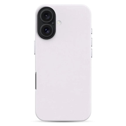 KZDOO Noble Collection Series For iPhone 16 Plus Case PU+PC Shockproof Phone Cover - White