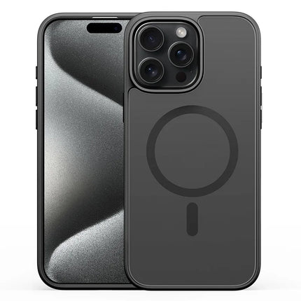 ShopCaseCart DUX DUCIS Yind Series For iPhone 15 Pro Max Matte Case Compatible with MagSafe PC+TPU Phone Cover