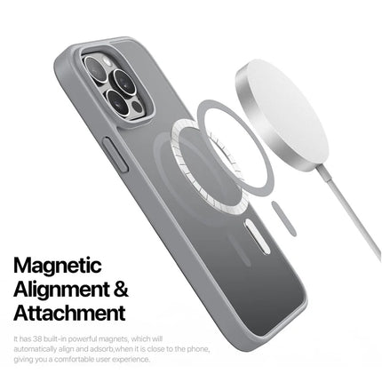 ShopCaseCart DUX DUCIS Yind Series For iPhone 15 Pro Max Matte Case Compatible with MagSafe PC+TPU Phone Cover