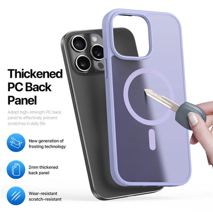 ShopCaseCart DUX DUCIS Yind Series For iPhone 15 Pro Max Matte Case Compatible with MagSafe PC+TPU Phone Cover