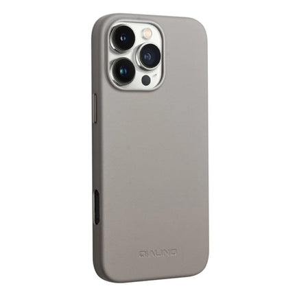QIALINO For iPhone 16 Pro Max Case PC+Silicone Phone Cover Compatible with MagSafe