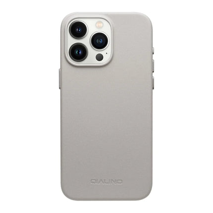 QIALINO For iPhone 16 Pro Max Case PC+Silicone Phone Cover Compatible with MagSafe