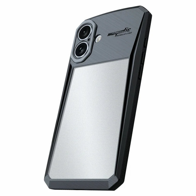 XUNDD Cyber Series for iPhone 16 Plus Case Acrylic + TPU Scratch Resistant Back Cover