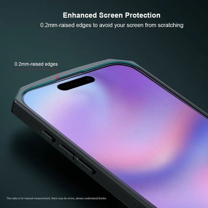 ShopCaseCart Premium Durable iPhone 16 Protective cover Acrylic + TPU Scratch Resistant Back Guard