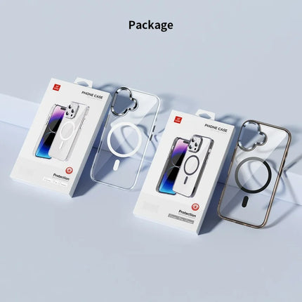 XUNDD For iPhone 16 Plus Case Compatible with MagSafe TPU+Acrylic Airbag Corners Protective Cover