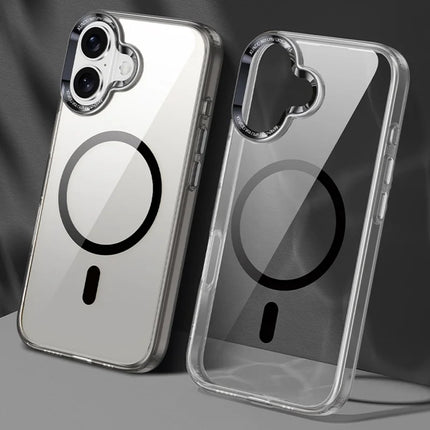 XUNDD For iPhone 16 Plus Case Compatible with MagSafe TPU+Acrylic Airbag Corners Protective Cover - Transparent