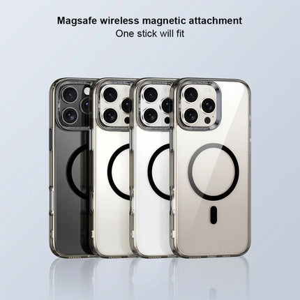XUNDD For iPhone 16 Pro Max Case Compatible with MagSafe TPU+Acrylic Airbag Corners Protective Cover