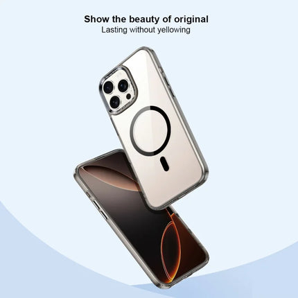 XUNDD For iPhone 16 Pro Max Case Compatible with MagSafe TPU+Acrylic Airbag Corners Protective Cover