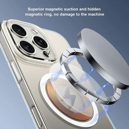 XUNDD XDD-0010 For iPhone 16 Pro Max Case Compatible with MagSafe Cover Ultra-Thin Clear PC Phone Cover