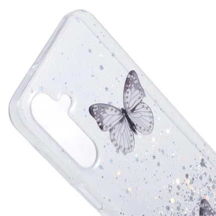 AW Series For Samsung Galaxy A16 5G / A16 4G Case Epoxy PVC Butterfly TPU Aesthetics Phone Cover