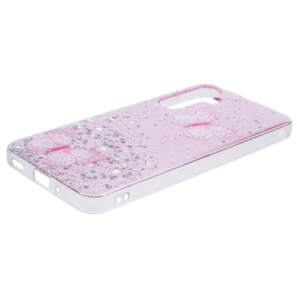 AW Series For Samsung Galaxy A16 5G / A16 4G Case Epoxy PVC Butterfly TPU Aesthetics Phone Cover