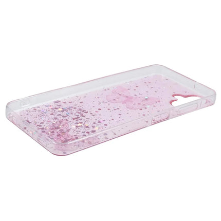 AW Series For Samsung Galaxy A06 Case Epoxy PVC Butterfly TPU Aesthetics Phone Cover