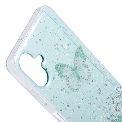 AW Series For Samsung Galaxy A06 Case Epoxy PVC Butterfly TPU Aesthetics Phone Cover