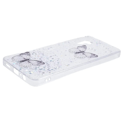 AW Series For Samsung Galaxy A06 Case Epoxy PVC Butterfly TPU Aesthetics Phone Cover