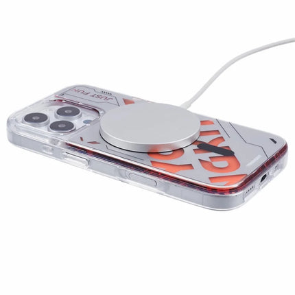 YOUNGKIT For iPhone 16 Pro Case Quicksand PC+TPU Phone Cover Compatible with MagSafe