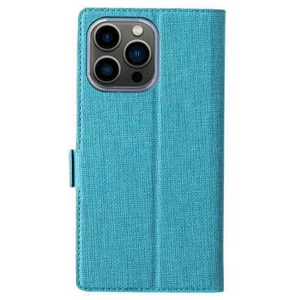 VILI DMK Series for iPhone 16 Pro Case Stand Wallet Leather Phone Cover
