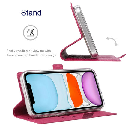 VILI DMK Series for iPhone 16 Pro Case Stand Wallet Leather Phone Cover