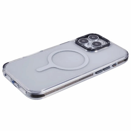 YOUNGKIT For iPhone 16 Pro Case Compatible with MagSafe Drop Proof Glossy TPU+TPE Phone Cover
