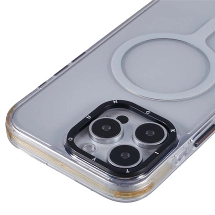 YOUNGKIT For iPhone 16 Pro Case Compatible with MagSafe Drop Proof Glossy TPU+TPE Phone Cover