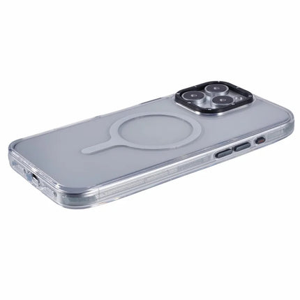 YOUNGKIT For iPhone 16 Pro Case Compatible with MagSafe Drop Proof Glossy TPU+TPE Phone Cover