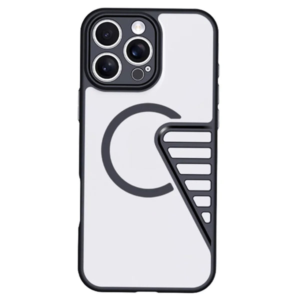 ShopCaseCart Shockproof Durable iPhone 16 Pro Protective cover Compatible with MagSafe TPU+PC Matte Phone Guard