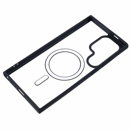 For Samsung Galaxy S23 Ultra Case Compatible with MagSafe Shockproof PC+TPU Clear Phone Cover