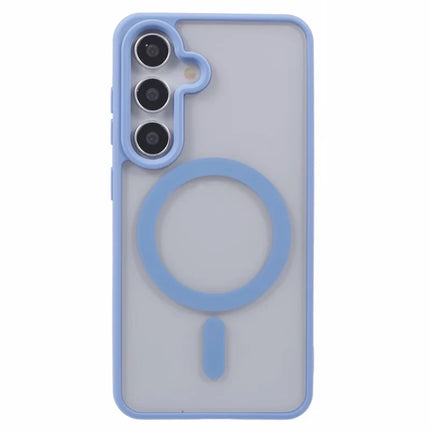 For Samsung Galaxy S23 FE Case Compatible with MagSafe Shockproof PC+TPU Clear Phone Cover