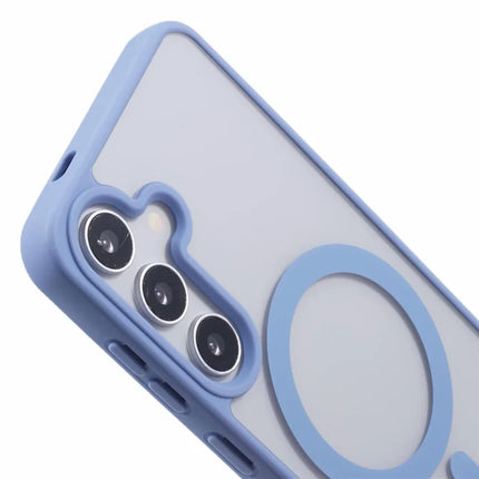 For Samsung Galaxy S23 FE Case Compatible with MagSafe Shockproof PC+TPU Clear Phone Cover