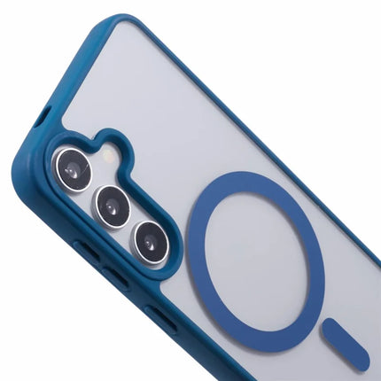 For Samsung Galaxy S23 FE Case Compatible with MagSafe Shockproof PC+TPU Clear Phone Cover