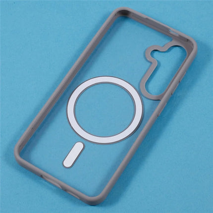 For Samsung Galaxy S23 FE Case Compatible with MagSafe Shockproof PC+TPU Clear Phone Cover