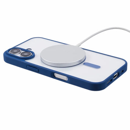 For iPhone 16 Plus Case Compatible with MagSafe Shockproof PC+TPU Clear Phone Cover