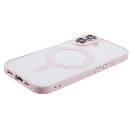 For iPhone 16 Plus Case Compatible with MagSafe Shockproof PC+TPU Clear Phone Cover