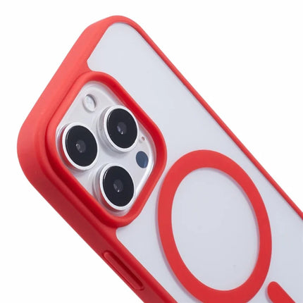 For iPhone 16 Pro Max Case Compatible with MagSafe Shockproof PC+TPU Clear Phone Cover