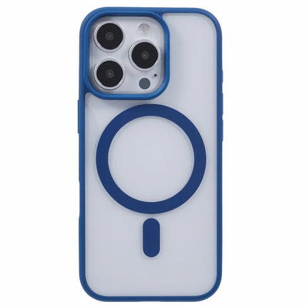For iPhone 16 Pro Max Case Compatible with MagSafe Shockproof PC+TPU Clear Phone Cover